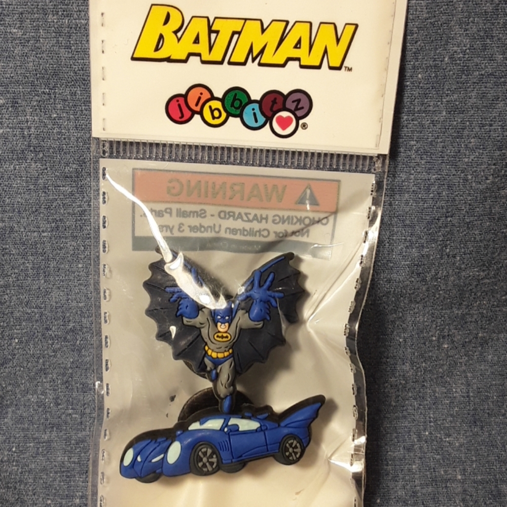 Crocs vintage Jibbitz  Batman & Batmobile